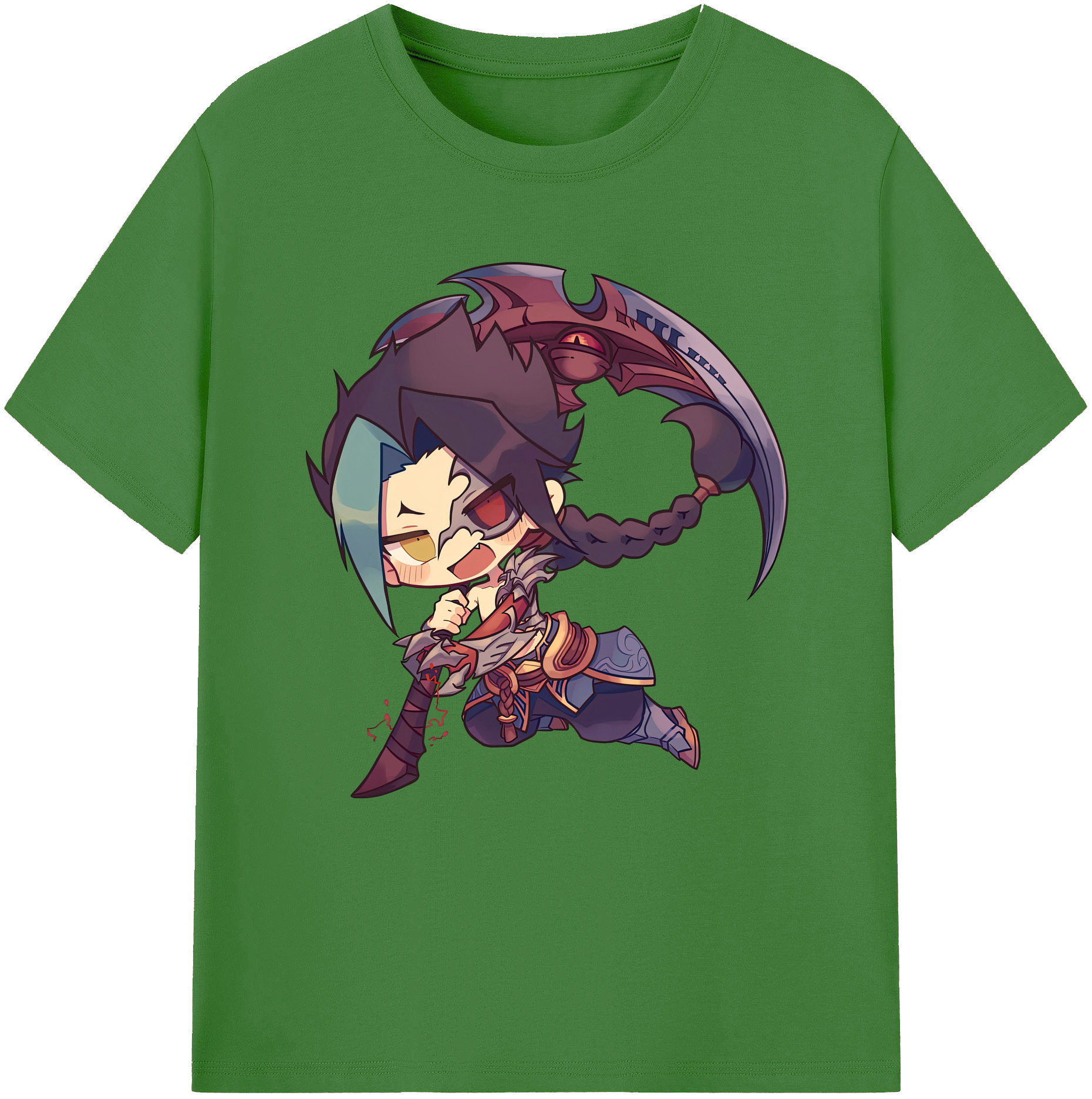 （画像用） リーグ・オブ・レジェンド League of Legends LOL レディースカジュアルプリントTシャツ（綿100％）